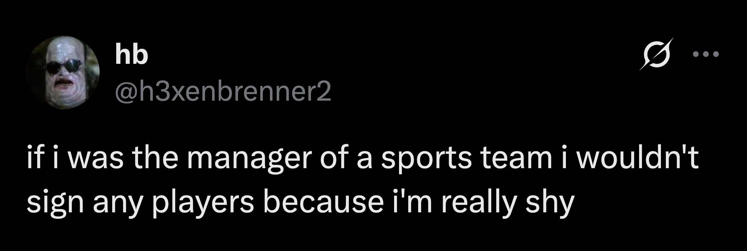 Athletes respect a little shy guy. 